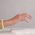 Jaune fluo | Supernova arc-en-ciel | Argent | Bracelet Charmballa Verre Galaxy